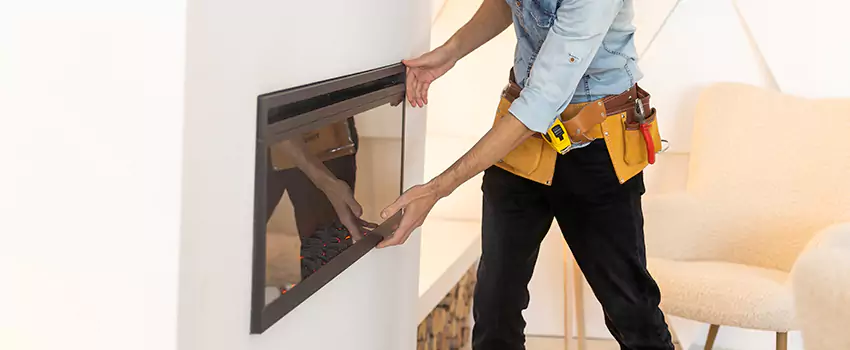 Metal Fireplace Installation in White Oak, Ohio