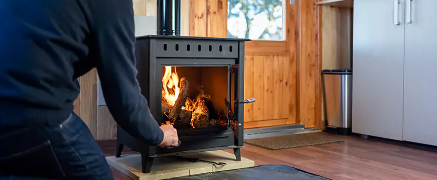 Open Hearth Wood Fireplace Installation in White Oak, OH