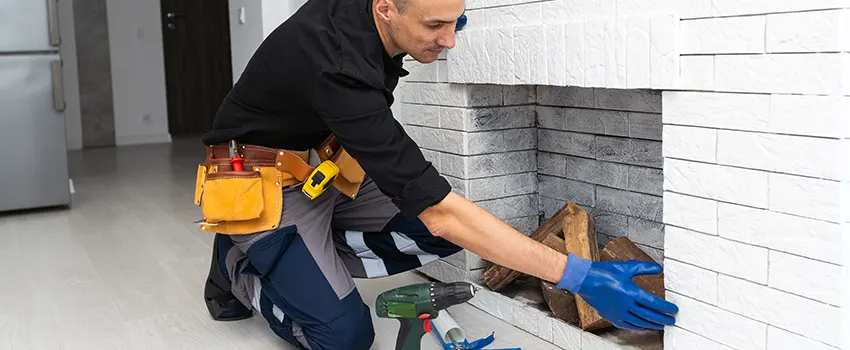 Fireplace Damaged Damper Frame Repair Services in White Oak, Ohio
