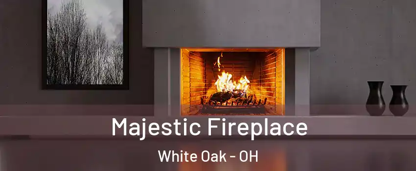  Majestic Fireplace White Oak - OH