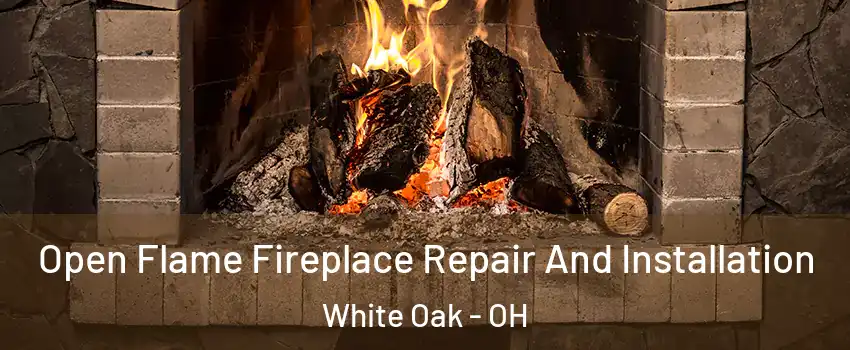  Open Flame Fireplace Repair And Installation White Oak - OH
